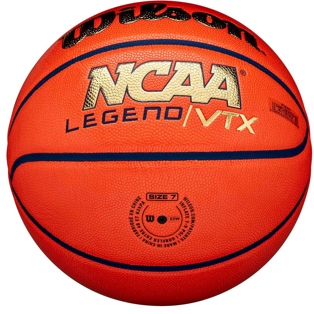 Wilson NCAA Legend VTX Basketball - Size 7