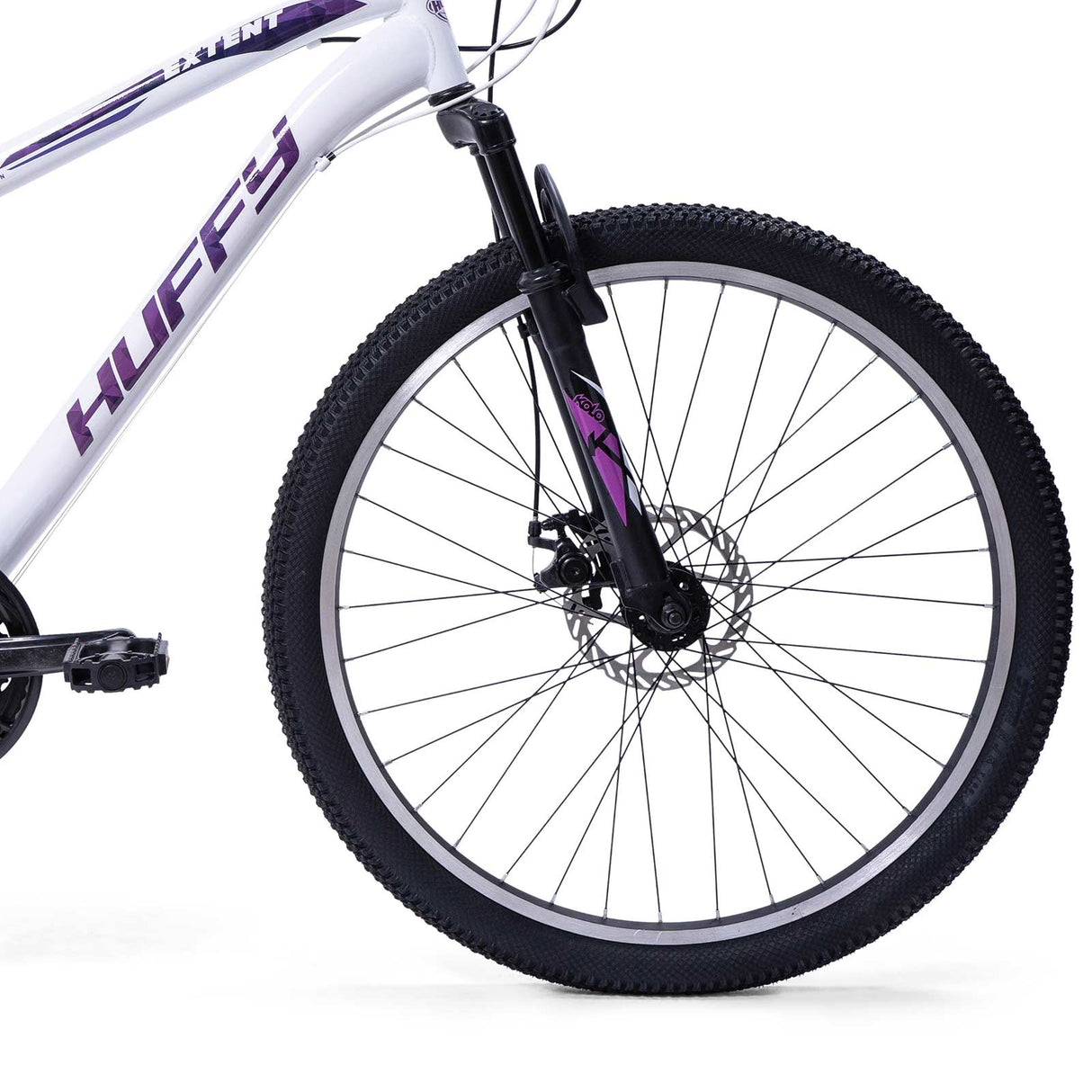 Huffy Extent 26” Adults Mountain Bike - Wheel view 