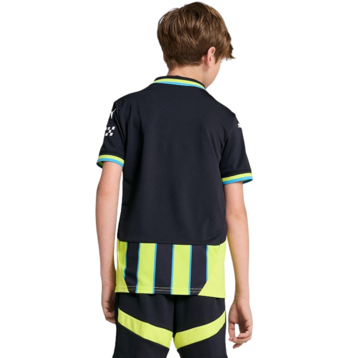 Puma Man City 2024/25 Short Sleeved Kids Away Jersey