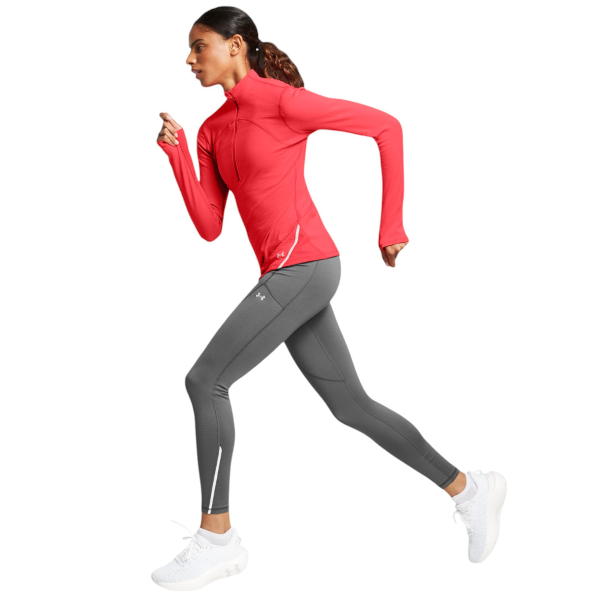 Under Armour Vanish Cold Weather Womens Long Sleeved 1/2 Zip Top