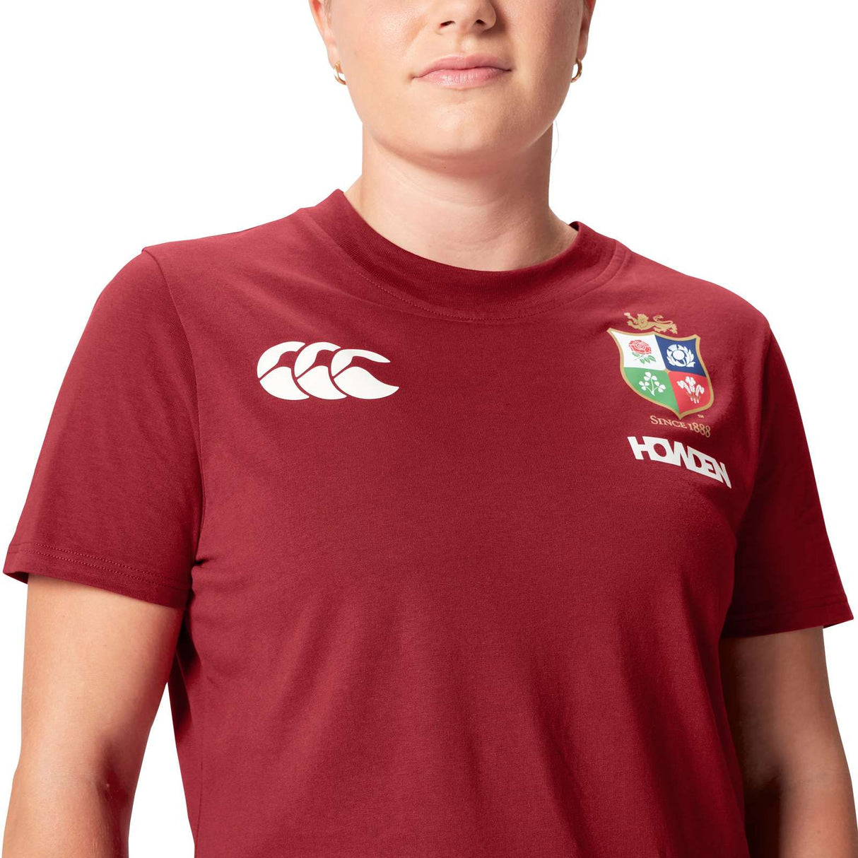Canterbury British & Irish Lions Rugby 2024/25 Womens Cotton T-Shirt