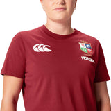 Canterbury British & Irish Lions Rugby 2024/25 Womens Cotton T-Shirt