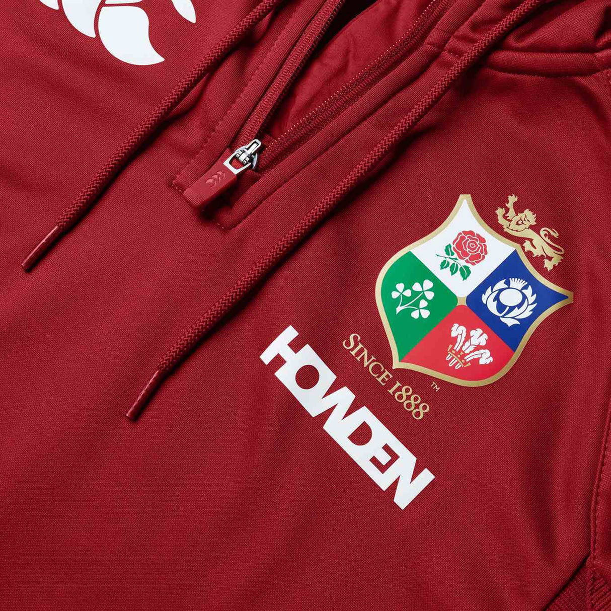 Canterbury BIL 1/4 Zip Womens Hoody Red