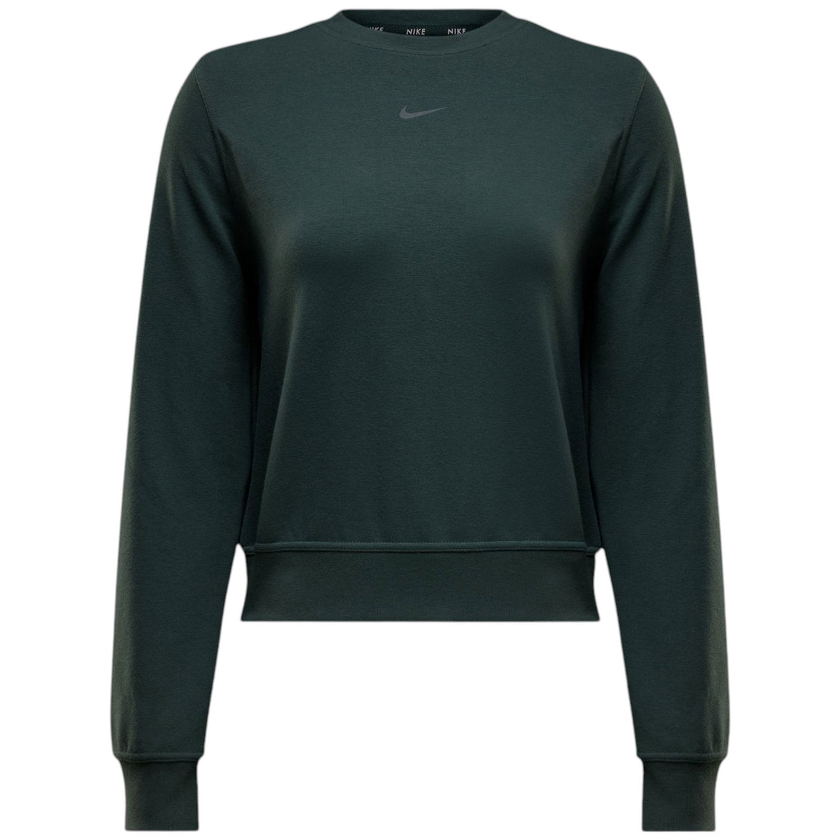 Nike Dri-FIT One Womens Crew-Neck French Terry Sweatshirt