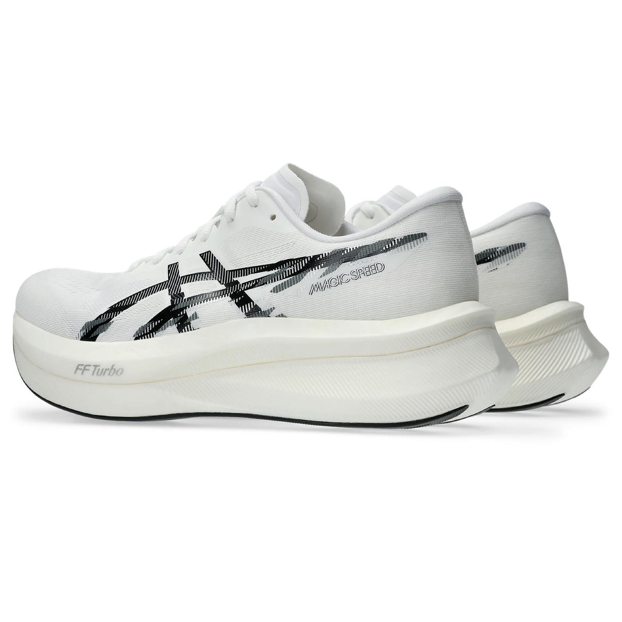 Asics Magic Speed 4 Mens Run Shoes White