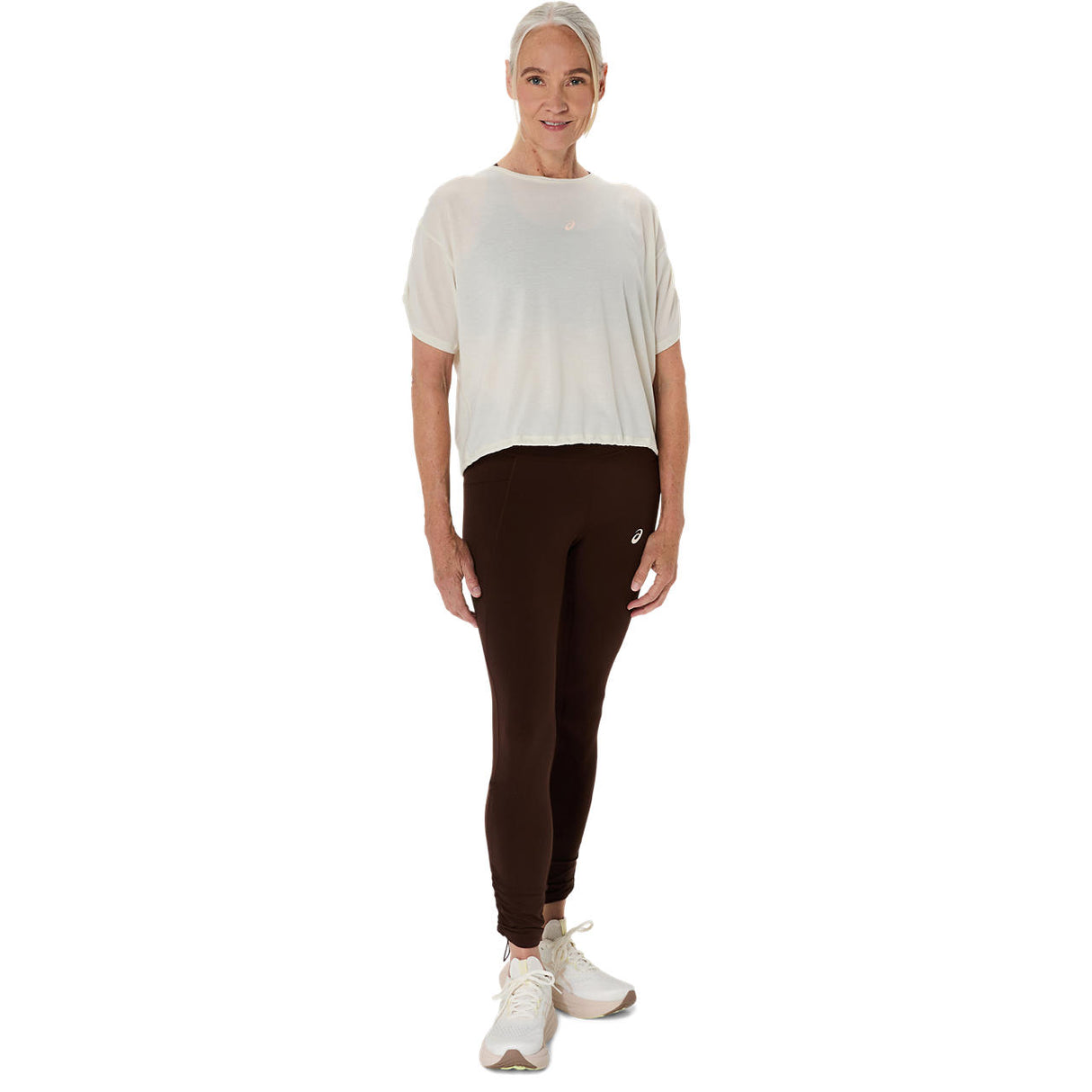 Asics Nagino Run Short Sleeve Womens Top
