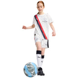 Puma Kidsuper x Manchester City Football 2025/26 Kids Short Model Full-Length View