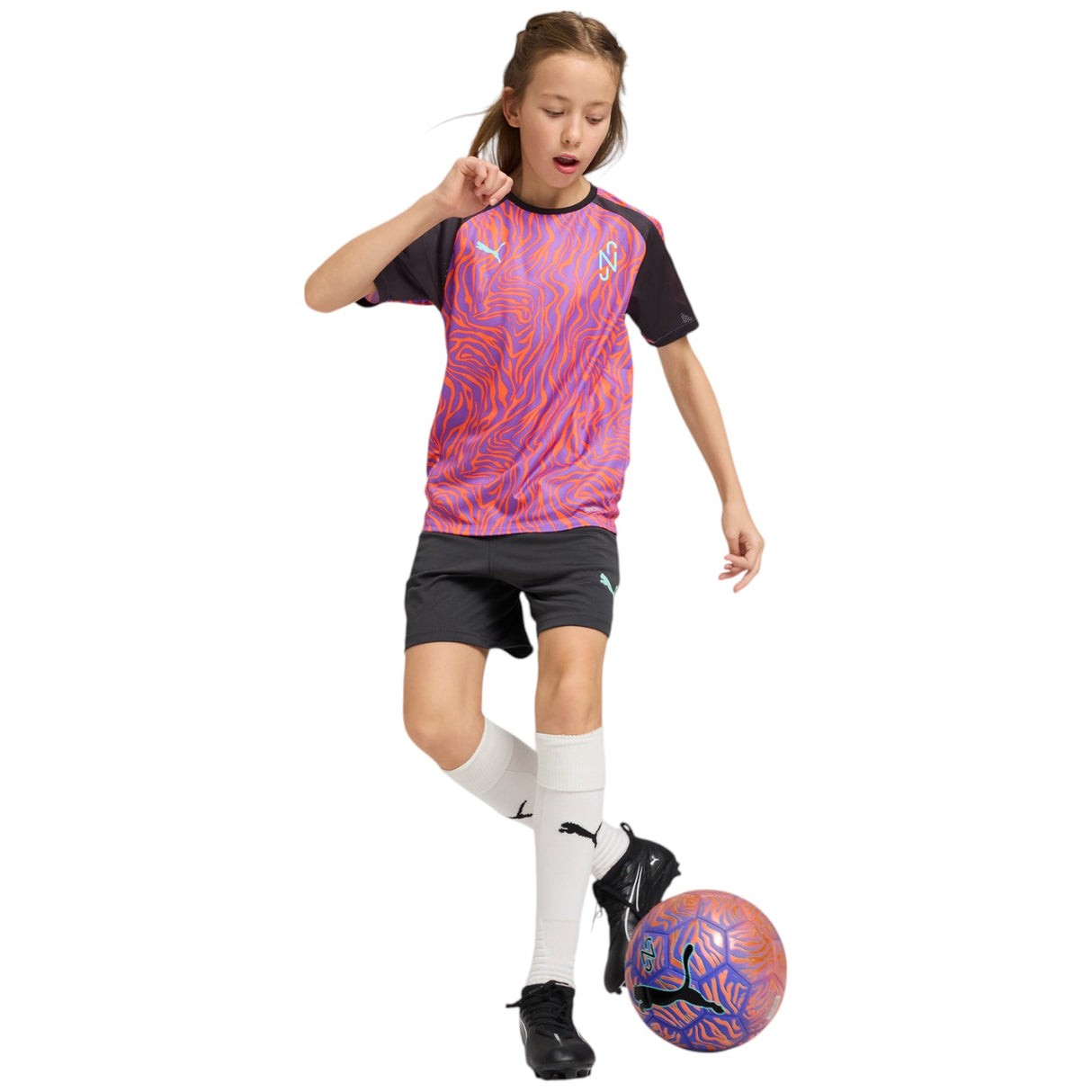 Puma Neymar JR Creativity Kids Short Sleeved Football Jersey