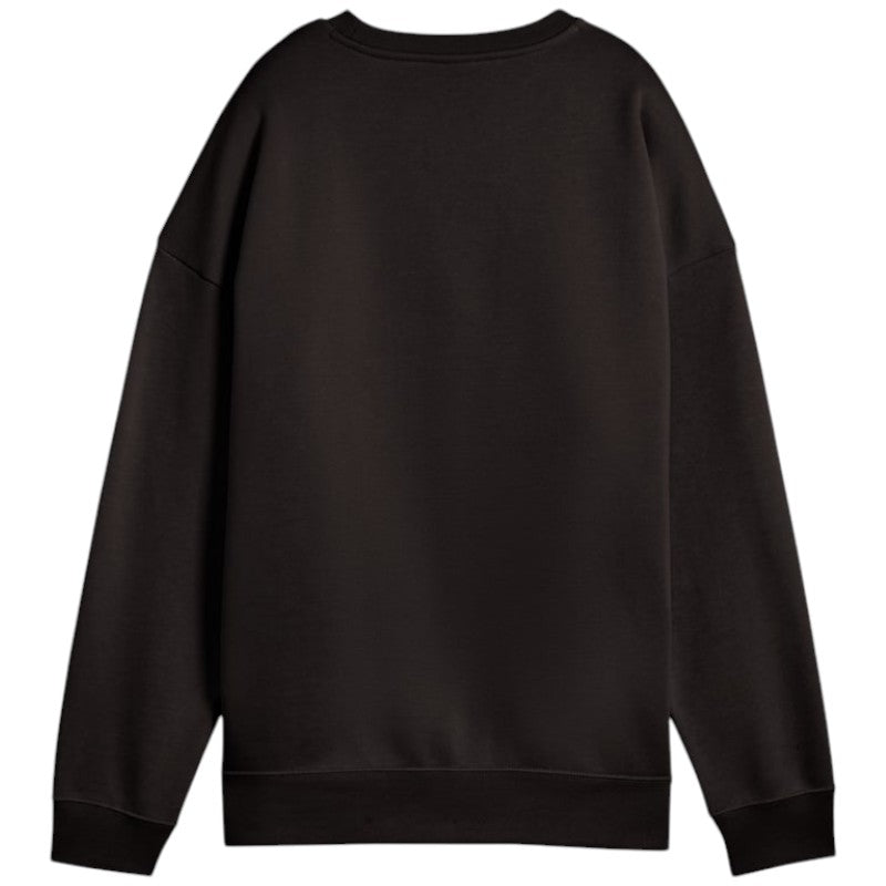 Puma Essentials Oversized Womens Fleece Crew Sweatshirt
