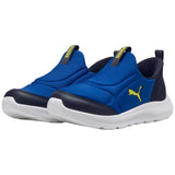 Puma Fun Racer 2 Sliptech Low-Cut Slip On Kids Shoes Blue Pair View