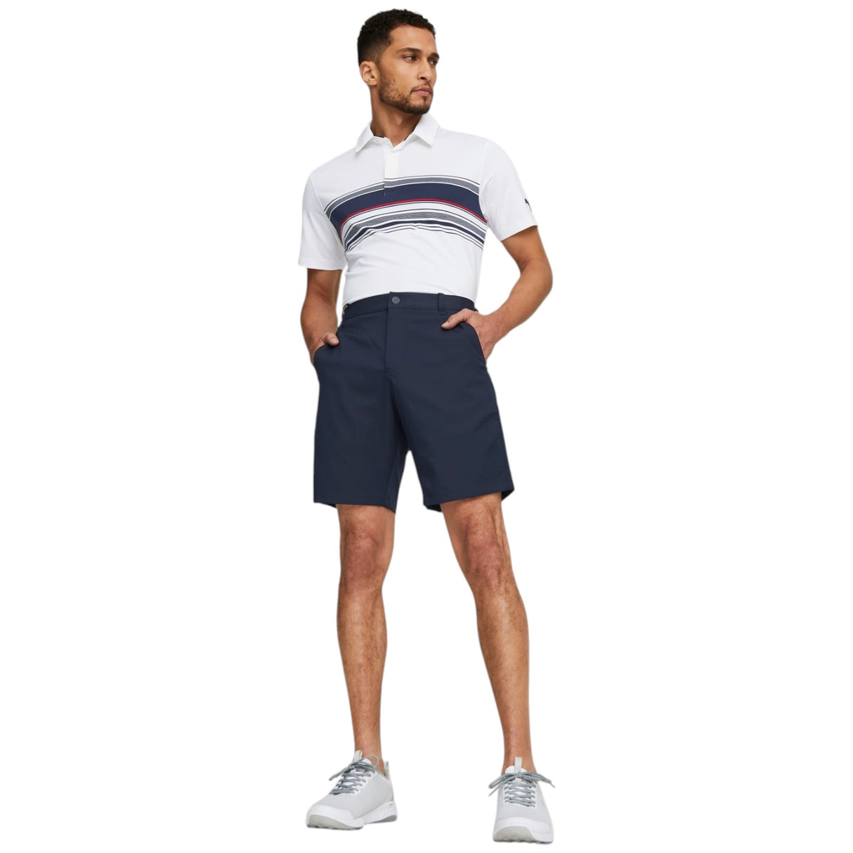 Puma Dealer Mens 8" Performance-Fit Golf Short