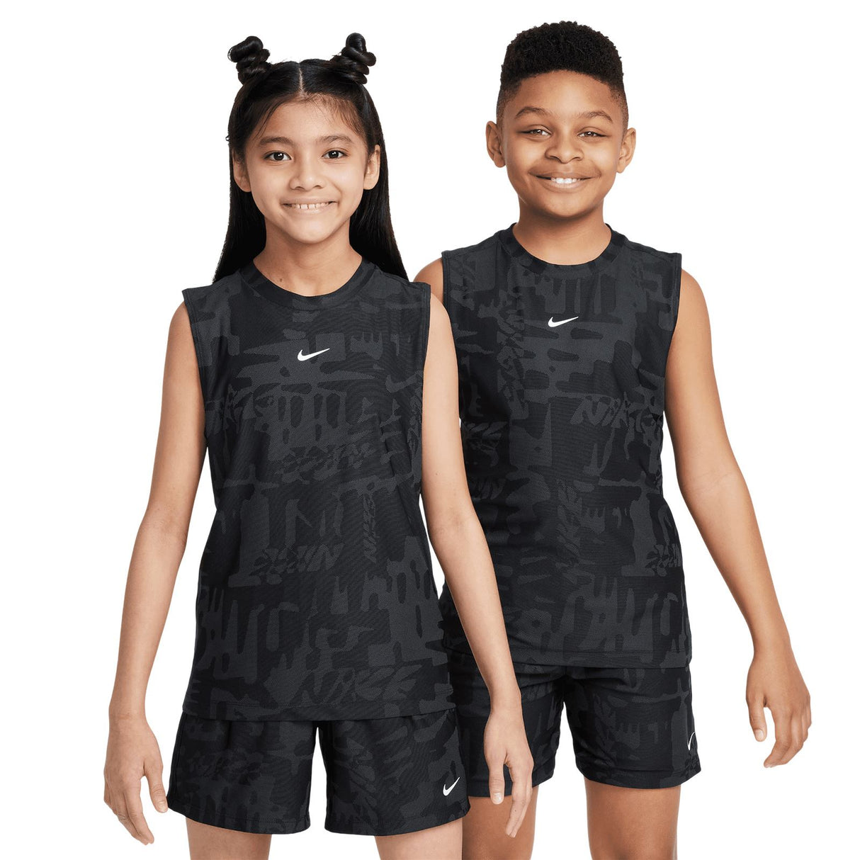 Nike Boys DF MULTI TANK JAQ BOLD Black