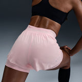 Nike Swift Womens Dri-Fit Mid-Rise 2-In-1 Running Shorts