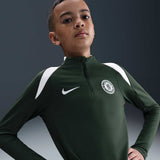 Nike Chelsea FC 2025 / 26 Kids Strike Drill Top - Close up