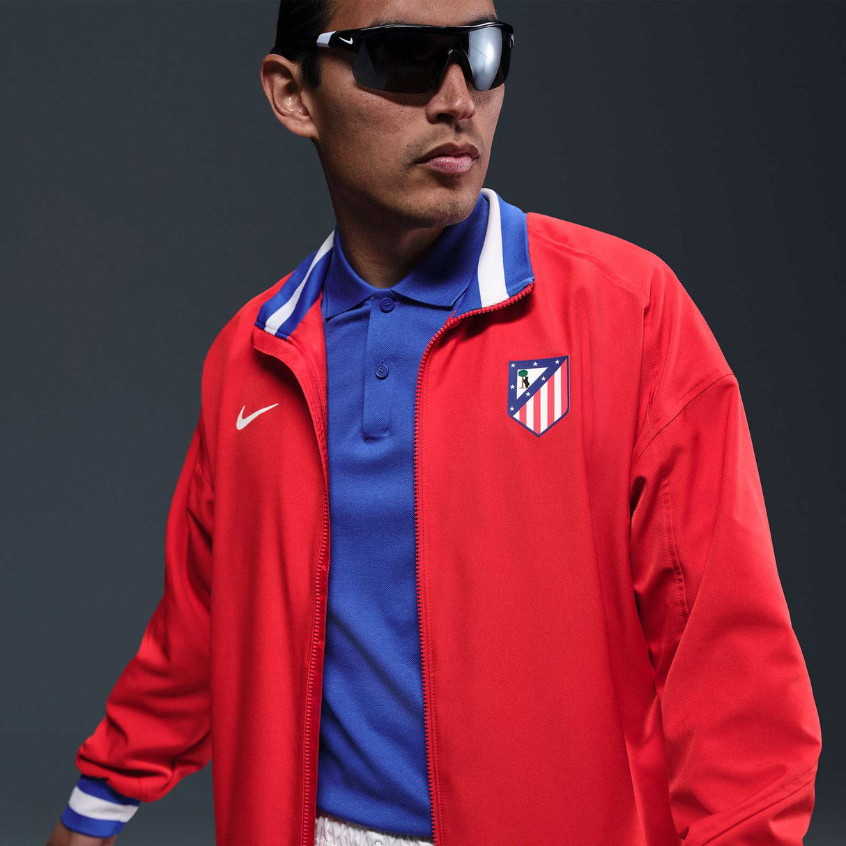 Nike Atlético 2025 Madrid Strike Mens Dri-FIT Soccer Anthem Jacket