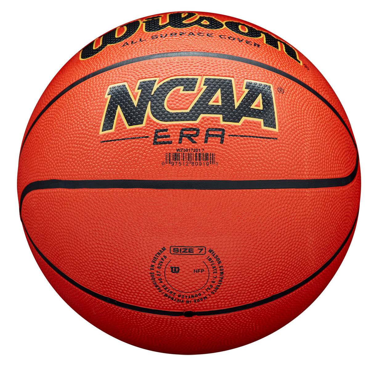 Wilson NCAA Era Size 5 Orange