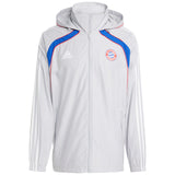 adidas FC Bayern Football Full-Zip Windbreaker Jacket