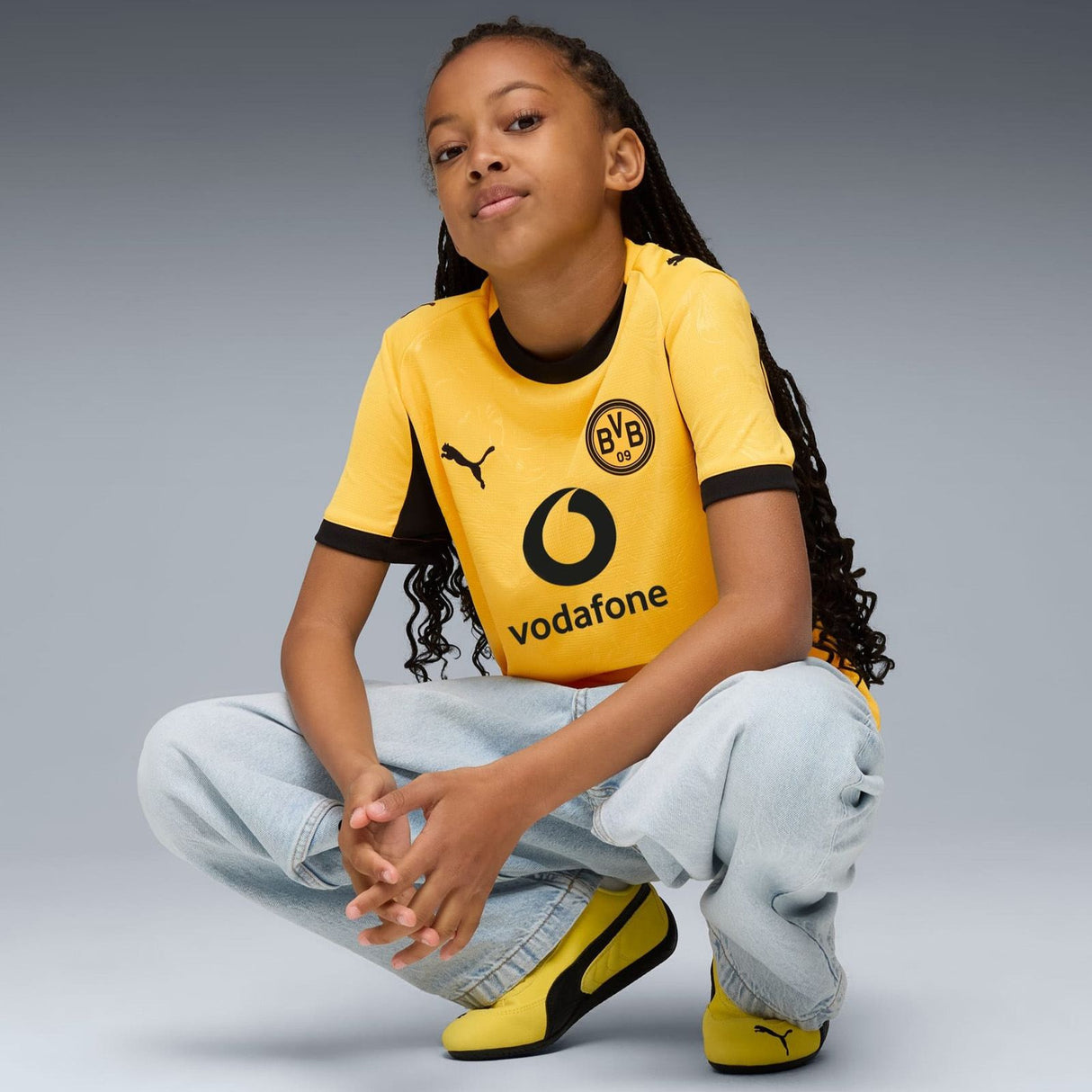 Puma BVB Football 2025/26 Kids Third Replica Jersey