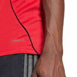 adidas Manchester United Football 2025/26 Adults Short Sleeved Home Jersey Close-Up Model Waist View