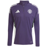adidas Manchester Utd Football 2025/26 Adults Half-Zip Top Front View