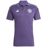 adidas Manchester United Football 2025/26 Adults Polo Shirt Front View