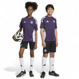 adidas Manchester United Tiro Football 2025/26 Kids Training Short Models Front View