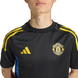 adidas MUFC 25 Kids EU Train Jersey Blk