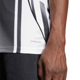 adidas Juventus Football 2025/26 Adults Home Jersey Model Close Up View Waist 