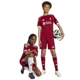 adidas Liverpool Football 2025/26 Kids Home Shorts