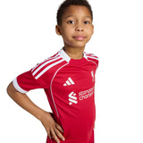adidas Liverpool Football 2025/26 Mini Kids Home Kit