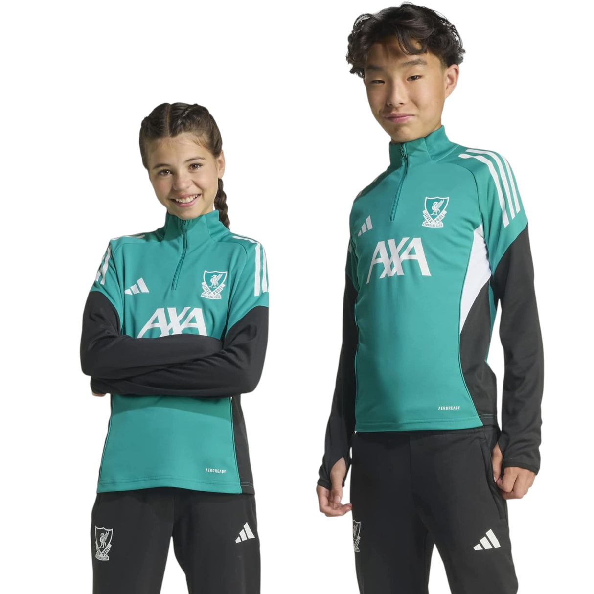 adidas LFC 25 Kids EU Train QZ Top Green