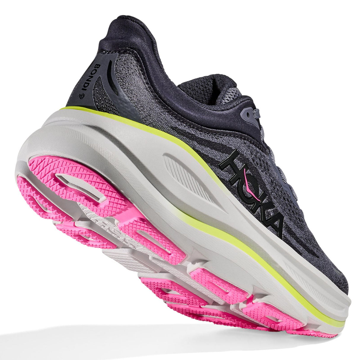 HOKA Womens BONDI 9 Grey