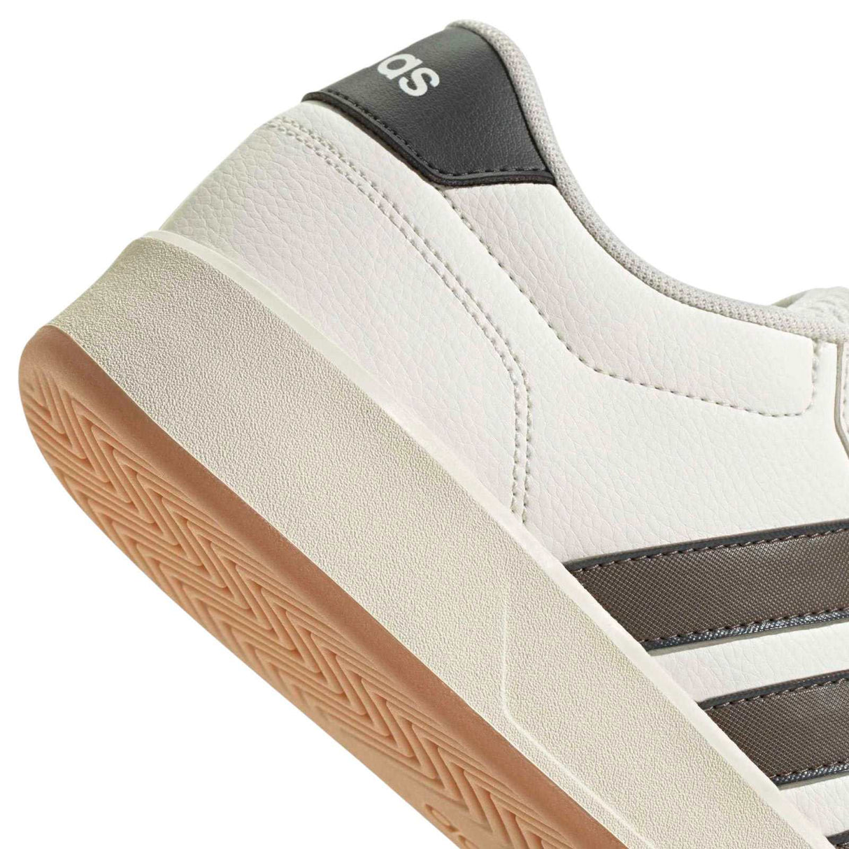 adidas Mens BREAKNET 3.0 White/Brown