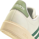 adidas Grand Court 2.0 Mens Regular-Fit Lace Sneakers Close-Up Back View