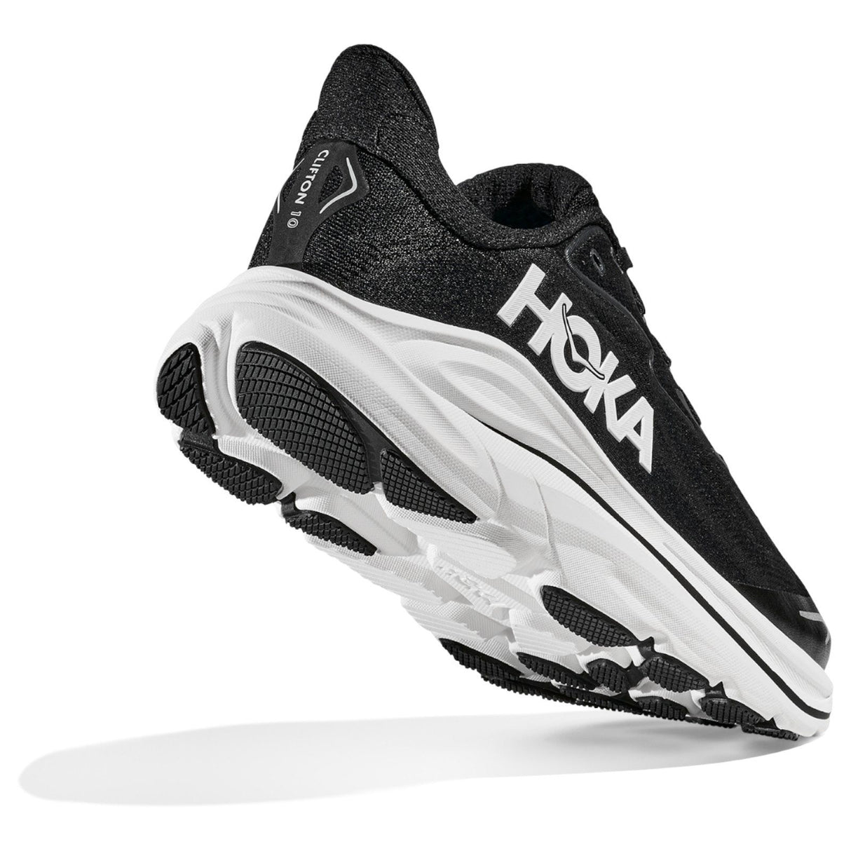 HOKA Kids Clifton 10 Black/White