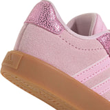 adidas VL Court 3.0 Kids 3-Stripe Court-Inspired Shoes Back and Sole Close-Up View