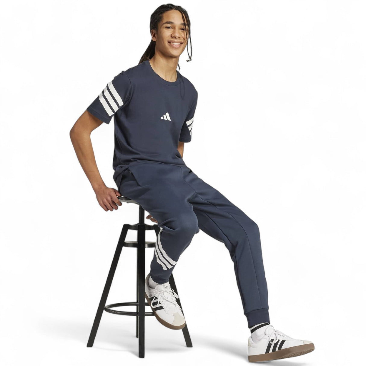 adidas FI 3S PT  Mens Flc Pants Navy