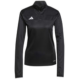 adidas Tiro Essentials Womens Half-Zip Football Training Top Front View