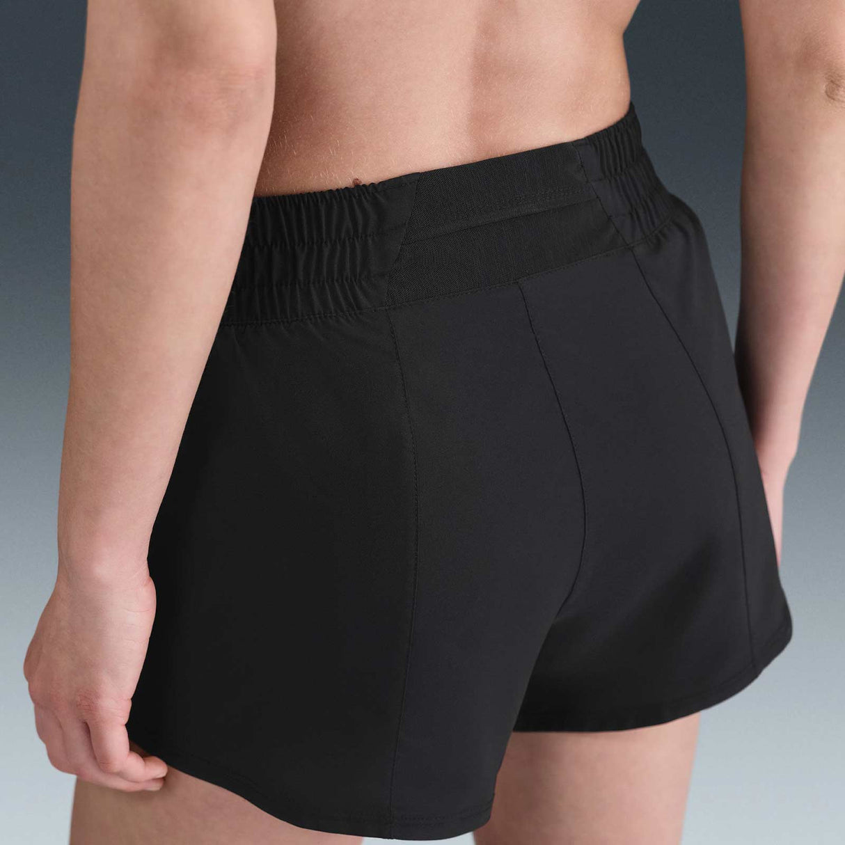 Nike One Swoosh Womens Dri-FIT Mid-Rise Loose 3" Brief-Lined Running Shorts