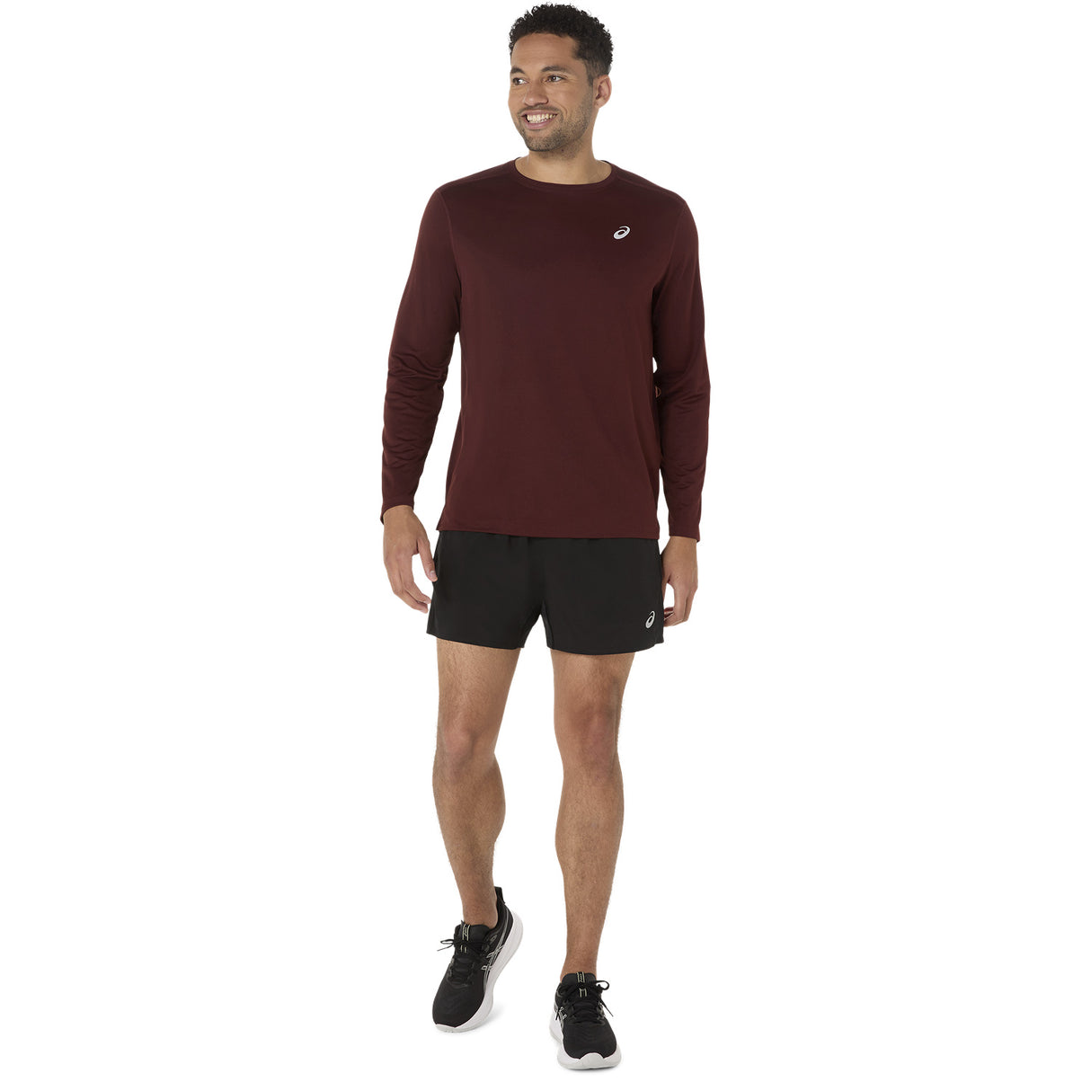 Asics Core Mens LS Top Red