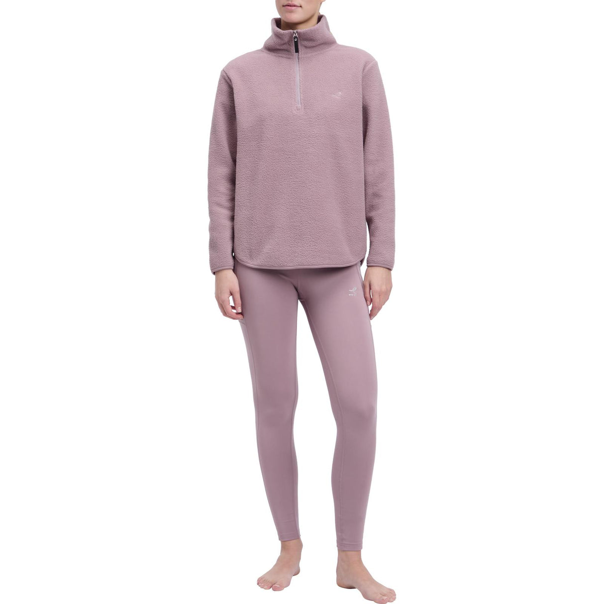 Energetics Amelia Womens Half-Zip Full-Length Fleece Top