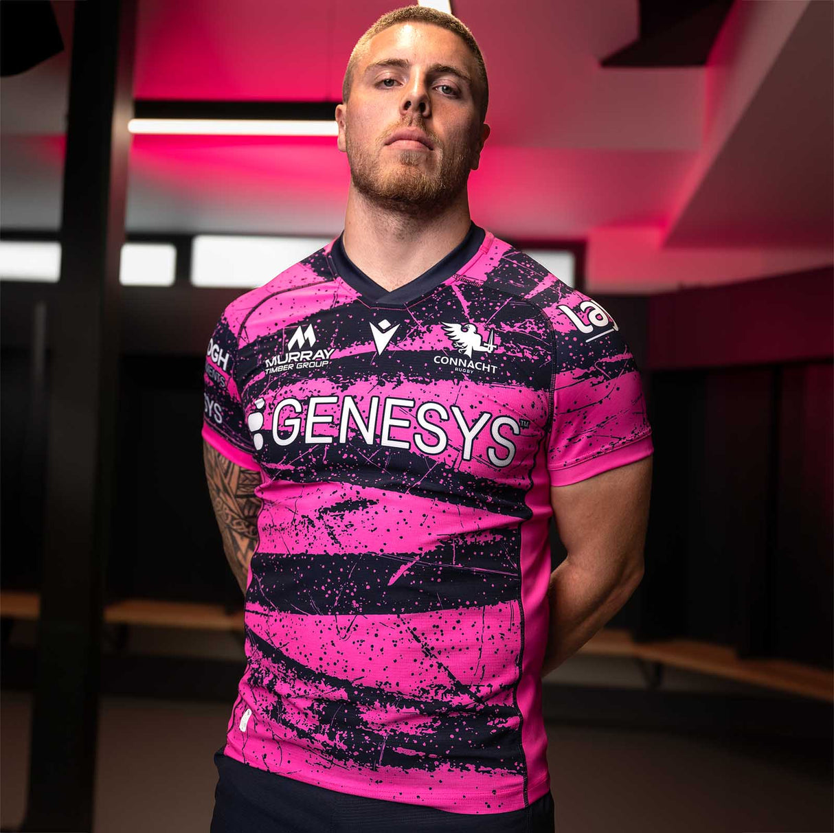 Macron Connacht Rugby 2025/26 Mens Training Jersey