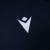 Macron Connacht Rugby 2025/26 Mens Pullover Travel Hoodie Close-Up Macron Branding View