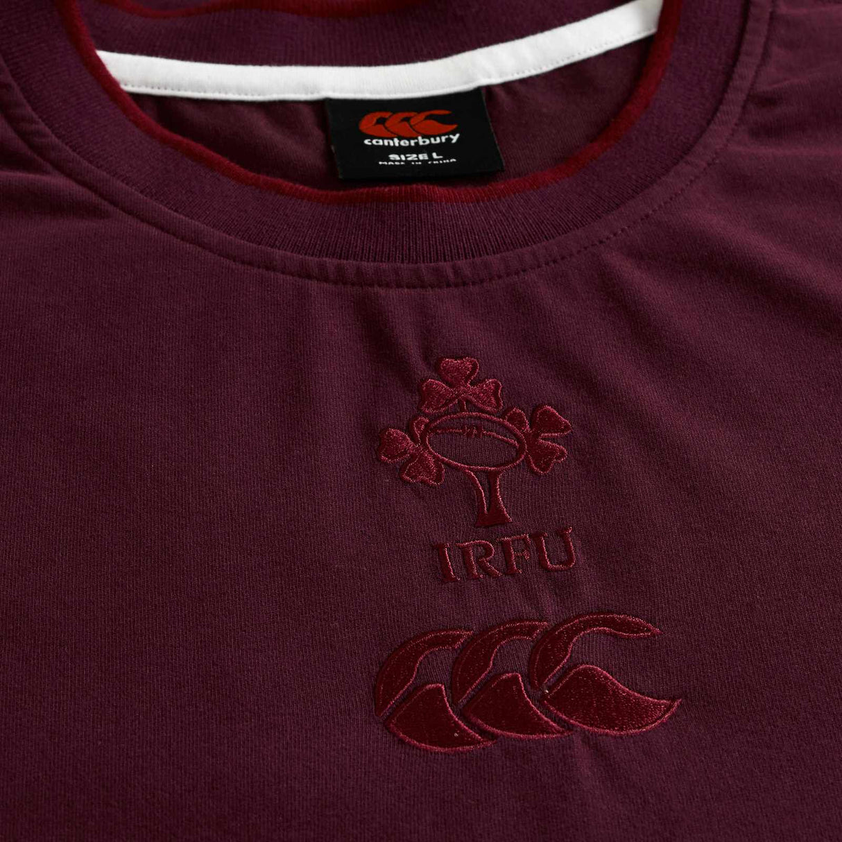 Canterbury IRFU Ireland Rugby Mens Cotton T-Shirt