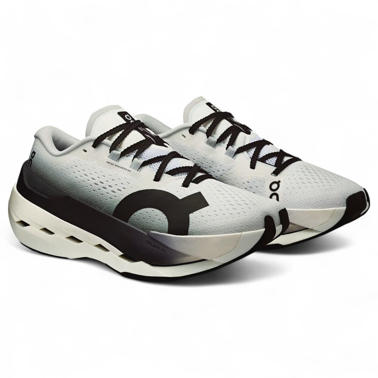 ON Womens Cloudboom Max White/Black