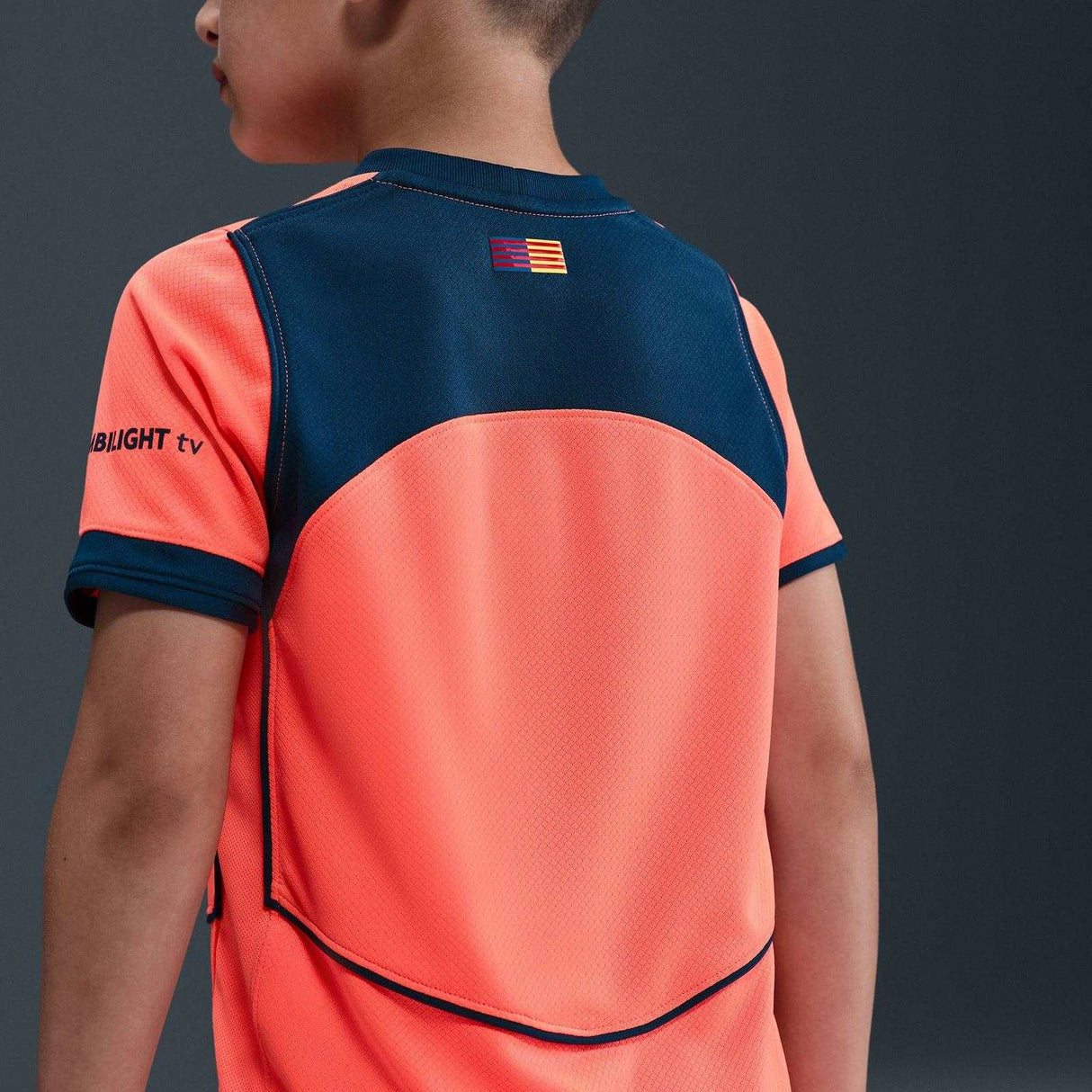 Nike FCB 25 Kids Third Kit Orange