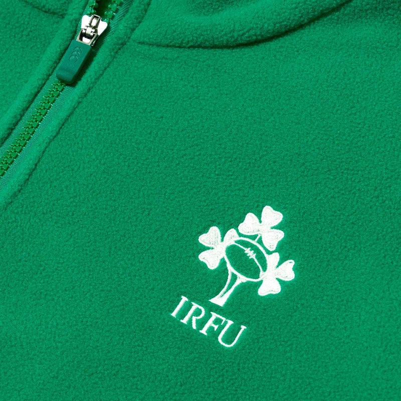 Canterbury IRFU Ireland Rugby Mens Half-Zip Retro Fleece Top ...