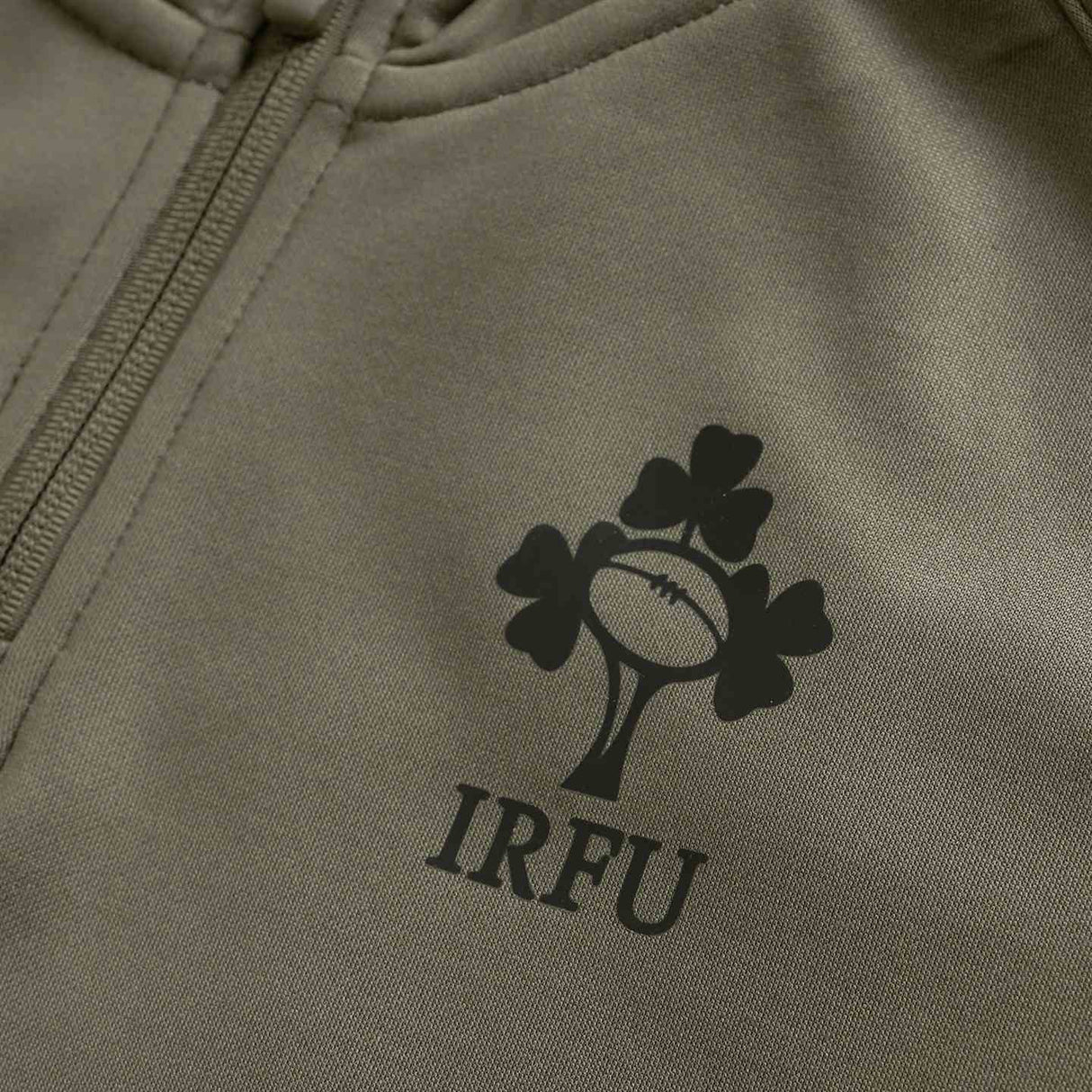 Canterbury IRE OH ZIP TRNG HOODY K Brown
