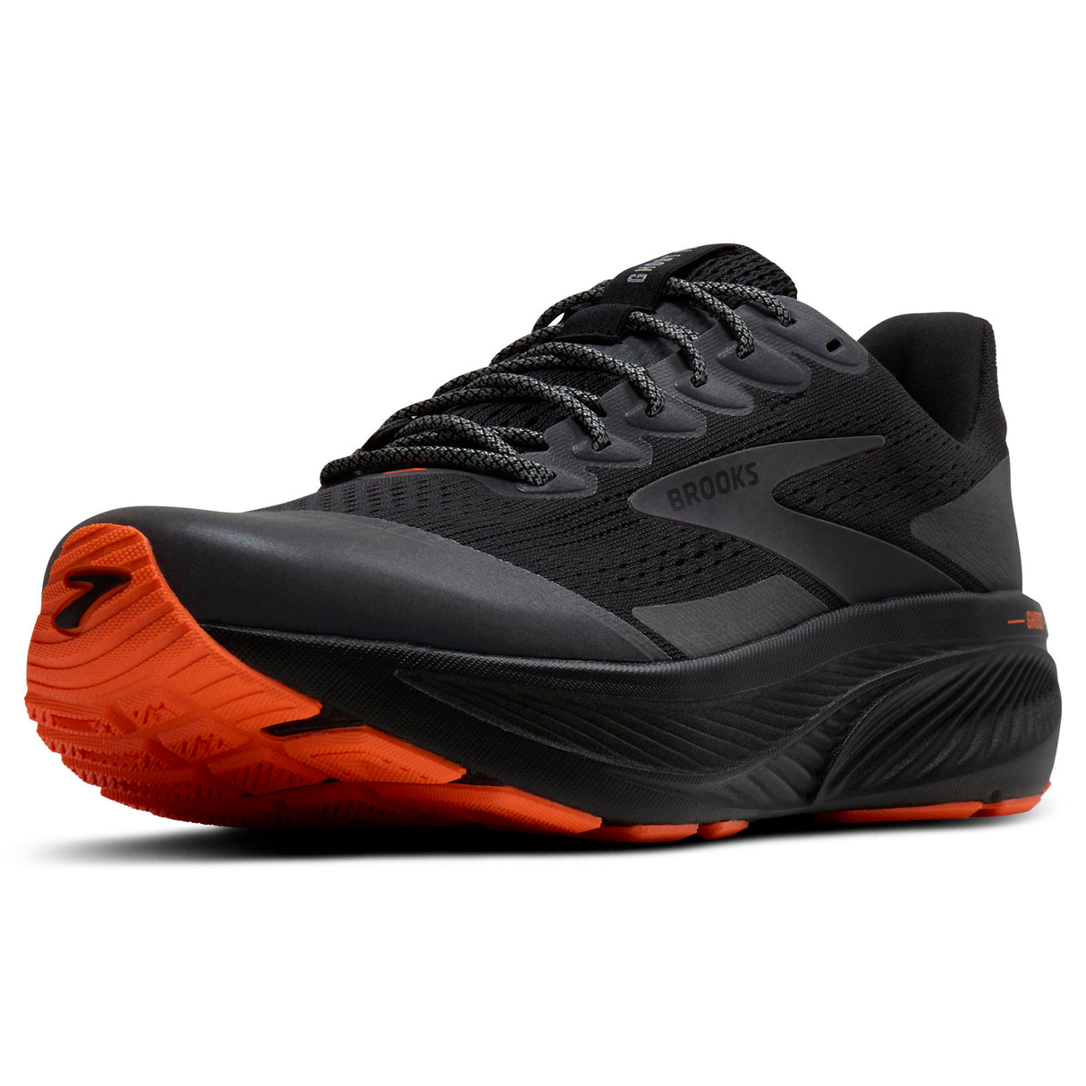 Brooks Mens Ghost 17 Run Vis Blk/Orange
