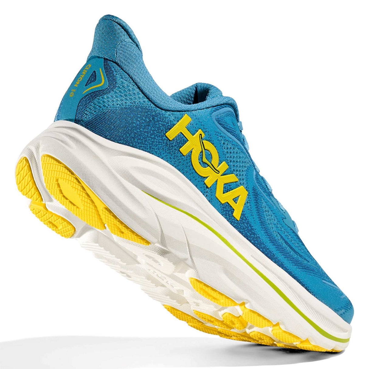 HOKA Mens CLIFTON 10 Wide Alpine Blue